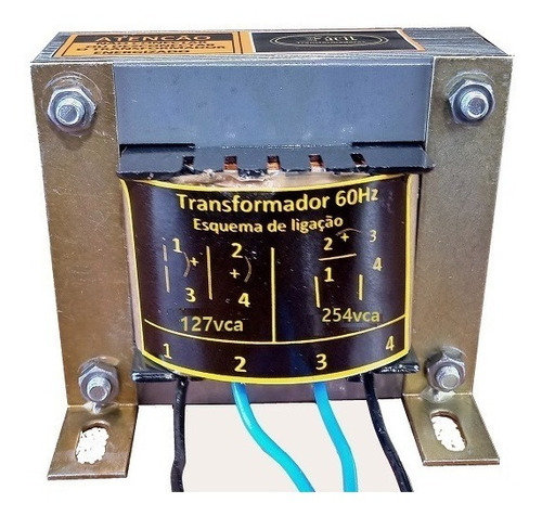 Transformador Trafo Voltagem 24+24v  20a 500va Uso Geral