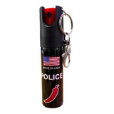 Pack X 10 Gas Pimienta Aerosol Police Llavero Defensa Person