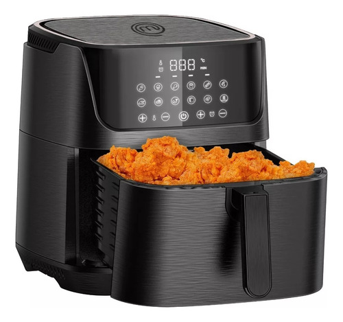 Freidora De Aire Fry-in-style Xl 8l Touch Negro Masterchef C