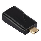 Adaptador Usb-c Hembra A Hdmi Macho Mini Pantalla Entrada