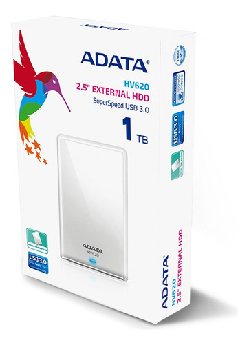 Disco Duro Externo 1tb Adata Hv620s Portatil Usb 3.0 Delgado