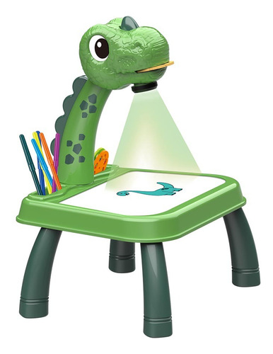 Mesa Projetora Infantil Brinquedo Educativo Desenhos  Dino