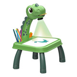 Mesa Projetora Infantil Brinquedo Educativo Desenhos  Dino
