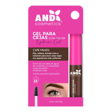 Gel Para Cejas And Fijador Definición Y Volumen Profesional Color Cafe Oscuro