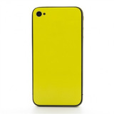 Styker Skin Premium - Jateado Fosco Amarelo - iPhone 4 4s