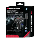 Monster, Transmisor Fm, Reproduce Bt, Manos Libres Y Usb