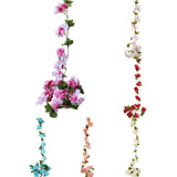 Guirnalda Flores Cerezos Artificial 2. 2m, Traer 72 Flores 