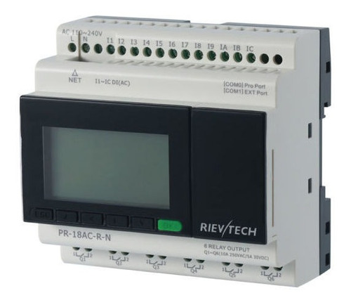 Plc Programable Por Software Pr-18ac-r-n