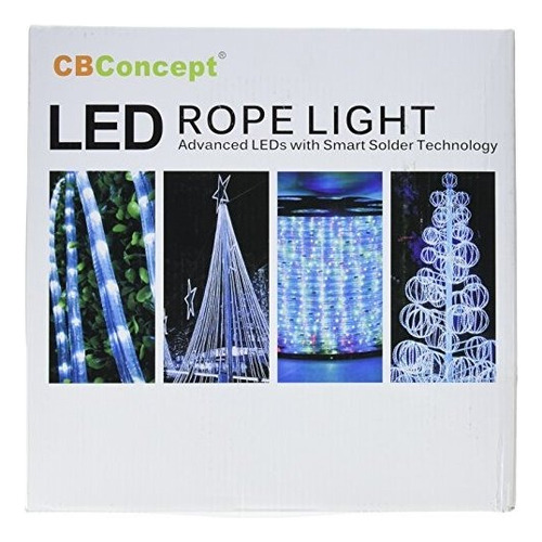 Manguera Led De Exterior, Cbconcept 120vlr50ft-cw 50 Pies 1