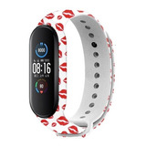 Pulsera Estampada Para Mi Band 5 / 6