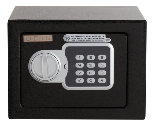 Caja Fuerte De Seguridad Odis 4.2 Lts Negro Modelo Mini