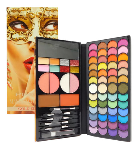 Paleta De Sombras Makeup Collection Set Maquillaje  Pink 21