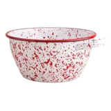 Bowl Batidor Asa Enlozado Vintage 24cm Recipiente 