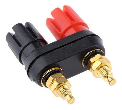 Conector Banana 5xdual De 4mm, Poste De Encuadernación Para