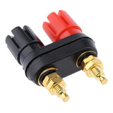 Conector Banana 5xdual De 4mm, Poste De Encuadernación Para