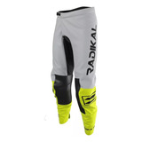 Pantalon Motocross Radikal Flux Gris Avant Motos