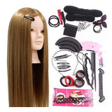 Training Head Neverland Beauty, 60 Cm, 50% Pelo Auténtico, C