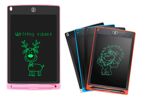Kit 05 Lousas Mágica Tablet Brinquedo Para Criança Desenhar 