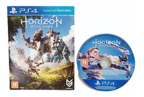 Jogo Horizon Zero Dawn Standard Edition Sony Ps4 Fisíco.