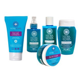 Kit Facial Shampoo Peeling- Mask -crema -neutralizador Ph 