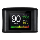 Aviso Digital De Temperatura Obd2 P10 Hud