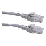 Cable De Red Patch Cord Cat5e Gris 20 Metros Kashima