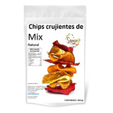 250 Gr Chips De Mix Vegetales Natural Horneado Crujiente