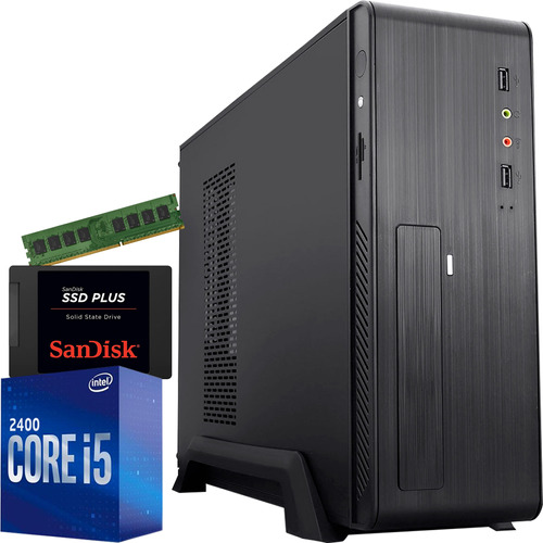 Computador Completo Novo Cpu I5 8gb Ram Ssd Fonte Office