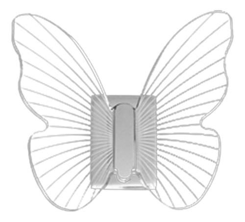 Gancho Acrílico Con Forma De Mariposa Para Bata, Puerta, Bol