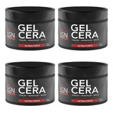 4un De Gel Cera Ultrafixação 300g - Lgn Barber