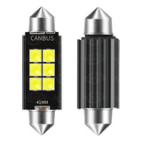 Luces Led Interior Automóvil Canbus 31/36/39/41mm / 12v /5w