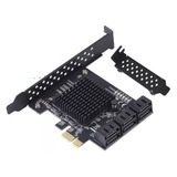 Adaptador Expansor Pci-e 3.0 X1 Hacia 6 Puertos Sata