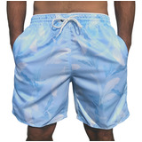 Kit 3 Shorts Masculinos Bermuda Calção Praia Piscina Verão 