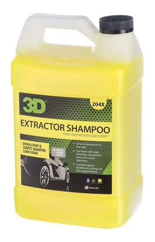 Extractor Shampoo - Para Máquinas Limpia Tapizados 4 Lts -3d