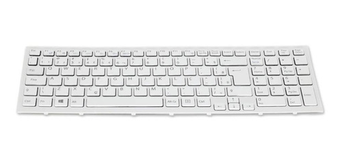 Teclado Para Notebook Sony Vaio Pcg-71911x Branco Abnt2 Marca Bringit