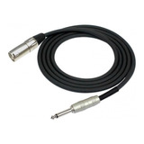 Cable Xlr Macho A Plug 6,3 6mts. Kirlin