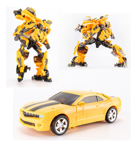 Transformers Bumblebee Camaro Miniatura Carro Transformação