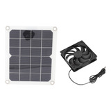 Miniventilador De Escape Solar De 10w 6v De 4,7 Pulgadas