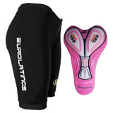 Lycra Corta Dama Ciclismo Protector Uv Badana Gel 