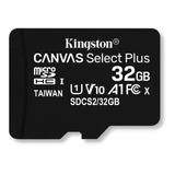 Tarjeta Sd 32gb Memoria Micro Sd Kingston Clase 10 + Adap.