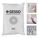 Gesso Em Pó 10kg Branco Multiuso