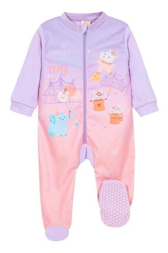 Pijama Bebé Niña Polar Entero Magic Lila H2o Wear