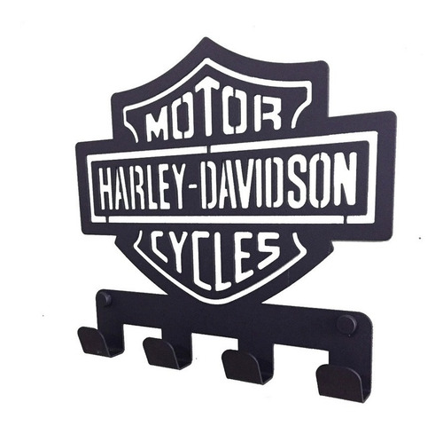 Colgador Perchero Gancho Harley Davidson X1 Decometal Gv