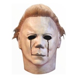 Mascara De Michael Myers Blood Tears, Pelicula Halloween Color Blanco Deluxe