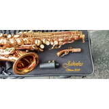 Sax Soprano Curvo Jahnke Novissim Saxofone D Luthier Troco+$