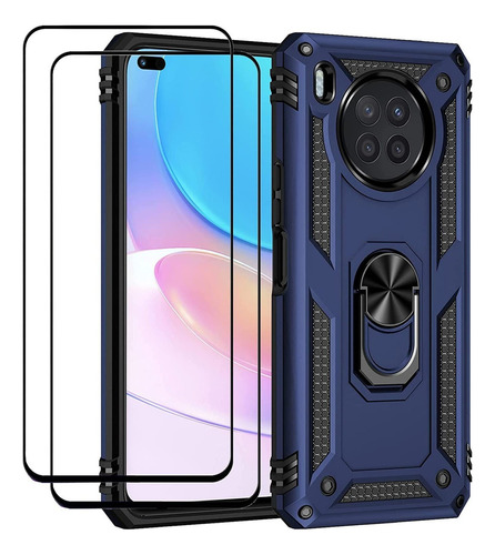 Funda Para Huawei Nova 8i Con Soporte Y Protector De X63937