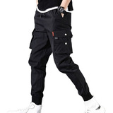 . Pantalones Cargo For Hombre Joggers Casuales Hip Hop