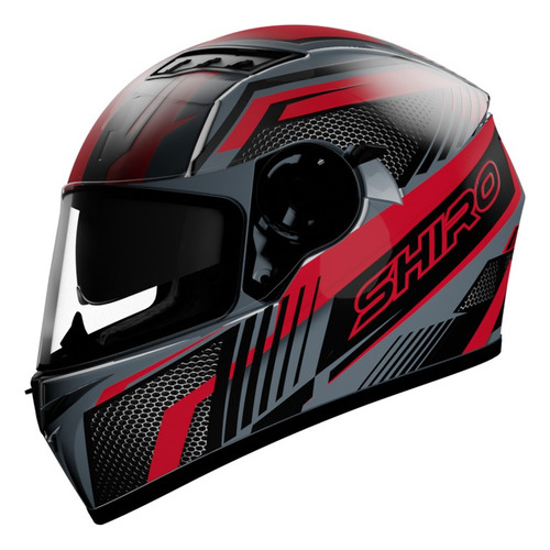 Casco Moto Shiro Sh600 Blade Doble Visor Cuota Devotobikes