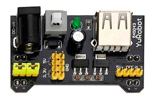 Fuente Para Protoboard 5v 3.3v Mb102  Usb Hembra Todomicro