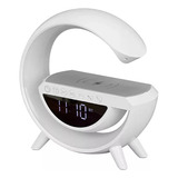 Lampara Reloj Parlante Inteligente Bluetooth Cargador R.23